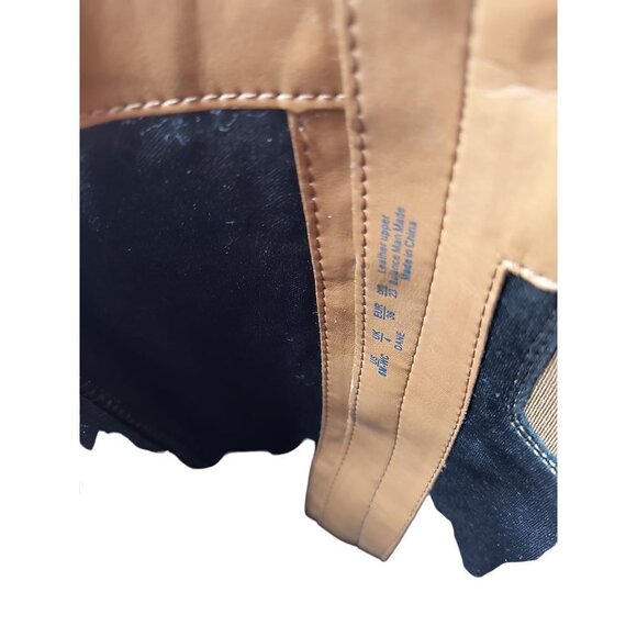 Naturalizer Womens Dane Leather Tall Riding Boots Maple 6 Wide Calf NIB - Picture 7 of 9